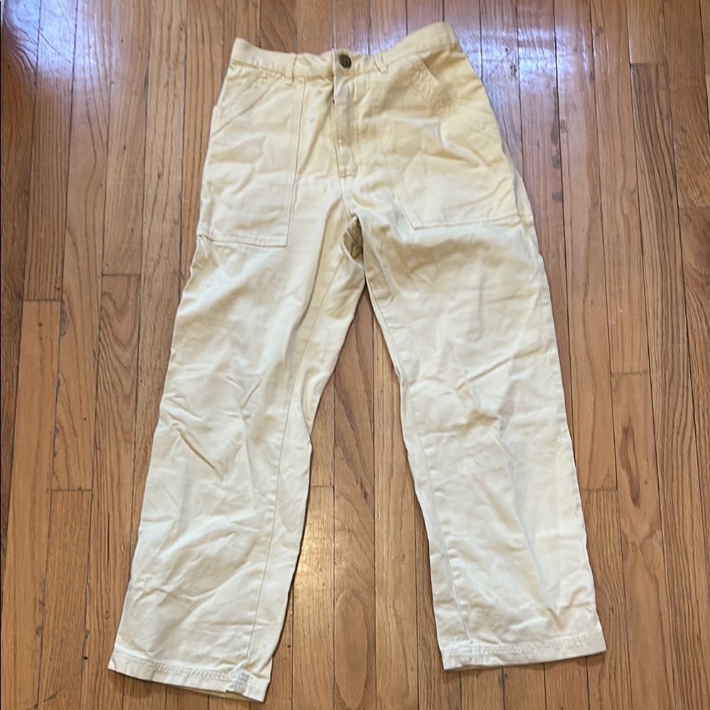 Big Bud Press Butter Yellow Work Pants